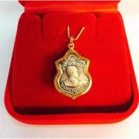 ราคา เหรียญรัชกาลที่๕ จุฬาลงกรณ์ บรมราชาธิราช ด้านหลังเขียนเสด็จกลับตากยุโรป รศ ๑๒๖ เลี่ยมทอง ทองแท้90% (1749263902)