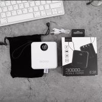 ราคา elop【2022รุ่นใหม่ล่าสุด】Power Bank 30000mAh ของแท้ 100% พาวเวอร์แบงค์ แบตสำรอง ความจุ 30000 mAh ชาร์จเร็ว (22217463910)