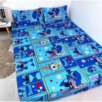 ราคา ผ้าปูที่นอน หรือผ้านวม ลายสติชช่อง ขนาด3.5/5/6 ฟุต (24063967758)