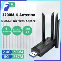 ราคา 【COD】ตัวรับ wifi แรง(2.4GHz-5.0GHz/1800M)USB3.0 Dual Band USB Adapter ทะลุกำแพงได้เสถียร ตัวรับสัญญาณไวไฟ ตัวรับสัญญาณ w (27961617371)