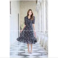 ราคา Dress ชีฟองงานป้าย Koya size SML.(มือ✌️) (43654899040)