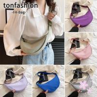 ราคา Tonfashion กระเป๋าสะพายไหล่ กระเป๋าคาดอก ผ้าไนล่อน ทรงเกี๊ยว แบบพกพา สไตล์สปอร์ต (22487035143)