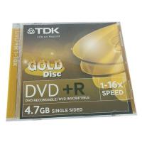 ราคา TDK Gold DVD+R 16X 4.7GB (Pack1) with jewel Case 10แผ่น (667999303)