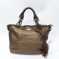 ราคา Ssamzie Leather Bag กระเป๋าถือมือสอง แบรนด์แท้ สีcopper (28705432841)