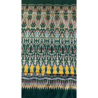 ราคา ผ้าไหมมัดหมี่ไทย2ตะกอ ทอมือแท้100%(A-11) (24673021788)