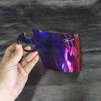 ราคา ชิวแต่งหมวกกันน็อค ARAI RX7 RR5 arai rx7 rr5 rr4 บังลมหมวกกันน็อค กระจกหมวกกันน็อค แก้ว บังลมหน้าสีรุ้งสีแดง (28114159316)