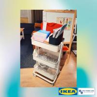 ราคา IKEA รถเข็น รวสกู๊ก RÅSKOG ชั้นวาง ราคาดี ใกล้หมด , ขาว, ดำ, เบจ, เทอร์ควอยซ์ (9258320825)