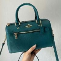 ราคา กระเป๋าสะพายโค้ช สีเขียว ทรงหมอนใหม่ (6316961719)