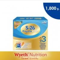 ราคา S-26 Progress Gold นมผง เอส-26 โปรเกรส โกลด์ สูตร 3 1800 กรัม (822061088)