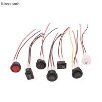 ราคา Blossomh 5 ชิ้น Mini Rocker Switch 12 โวลต์เปิดปิดสลับสวิทช์พร้อมสวิทช์ไฟฟ้า Pre-Wired ใหม่ (28410864086)