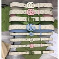 ราคา กุชชี่ GUCCI GG Classic ตัวอักษรโลโก้ Women belt เข็มขัดคลาสสิคของผู้หญิง 2cm/4cm แท้ 100% (24437097974)