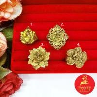 ราคา แหวนทองเหลืองแท้ คละแบบ พระพิฆเนศ, ดอกไม้ งานดิบ ทองเหลือง ใส่อาบน้ำได้ #คลาสสิค#classic#วินเทจ#vintage (22173901119)