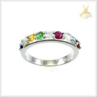 ราคา แหวนนพเก้า เงินแท้925 ชุบทองคำขาว เสริมมงคลชีวิตทุกด้าน (6077806623)