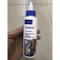 ราคา Virbac Epiotic Ear Cleanser 125ml. ใช้สำหรับทำความสะอาดช่องหูสุนัขและแมว (20119923844)
