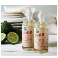 ราคา น้ำยาล้างจานออร์แกนิค สำหรับ ผิวแพ้ง่าย สูตรมะกรูด RINN ชนิดแพ็คคู่ (Organic Kaffir Lime Dish Washing Liquid Duo Pack) (15079343744)