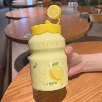 ราคา ถ้วยน้ำ ins แก้วยาคูลท์พร้อมฟางครัวเรือนถ้วยกาแฟถ้วยนมนักเรียนอินเทอร์เน็ตคนดังสาวถ้วย (26857987693)