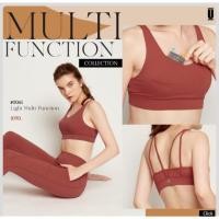 ราคา unizep สปอร์ตบรา สายคู่ผ้ากระชับ รหัส 0061 (1935382269)