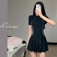 ราคา ชุดว่ายน้ําวันพีช แขนยาว เข้ารูป สไตล์เกาหลี แฟชั่นฤดูร้อน สําหรับผู้หญิง (22967511718)