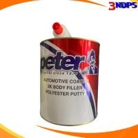 ราคา สีโป้วเเดง Peter โพลีเอสเตอร์มิสเตอร์ปีเตอร์ Mr. Peter Polyester 2K Putty ขนาด 4.5 กก. สีโป๊วรถยนต์ โป๊วแดง ซ่อม (28007549443)