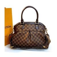 ราคา LOUIS VUITTON Trevi PM Damier Ebene Canvas ปี2011 (รับประกันสินค้าแท้) (23871824227)