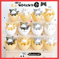 ราคา โมเดลแมวน้อยในไข่ แมวไข่ญี่ปุ่น ไข่ขาว (ชุด 4 แบบ) MS0416 ตุ๊กตาจิ๋ว โมเดลจิ๋ว ตุ๊กตาเรซิ่น แต่งสวน แต่งบ้าน งานDIY (3827969359)