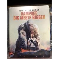 ราคา ( Steelbook ) Blu-ray แท้ 2d/3d เรื่อง Rampage ใหญ่ชนยักษ์ เสียงไทย บรรยายไทย (15754878221)