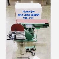 ราคา แท่นขัดกระดาษทรายสายพาน Tirawat TigerBelt &Disc sander Model TBD-4/6 ( BD46N )Model TBD-4/6 ( BD46N )กำลังวัตต์: 85วัด (21128770107)