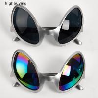 ราคา [highbuying] แว่นตากันแดด เลนส์กันฝน ลายเอเลี่ยนตลก สําหรับปาร์ตี้ฮาโลวีน พร้อมส่ง (18448060163)