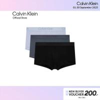 ราคา CALVIN KLEIN กางเกงในผู้ชายแพ็ค 3 ชิ้น CK Black ทรง Low Rise Trunk รุ่น NB3651 33V - สี Multi Color (42815097623)