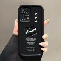 ราคา เคสสำหรับ Xiaomi Redmi Note 12 4G Redmi Note 12 5G Redmi Note 12 Pro 5G POCO X5 5G เคสโทรศัพท์โชคดี (27673457845)