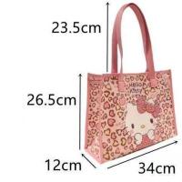 ราคา กระเป๋าถือ กระเป๋าลายน่ารัก งานสวย KITTY งาน license - หนัง pu ใส่ของได้เยอะ - ขนาด 34×23.5×12 cm (18071244476)