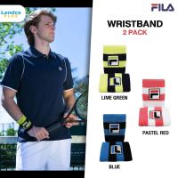 ราคา Fila Collection ฟิล่า ผ้ารัดข้อมือ อุปกรณ์สำหรับเล่นกีฬา Wristband Beach WBV2207F23TN026 (390) (21067794002)