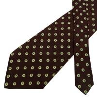 ราคา เนคไท Ralph Lauren Silk Brown Dot Geometric Italy เนคไทแบรนด์เนม ของแท้ (41810715547)