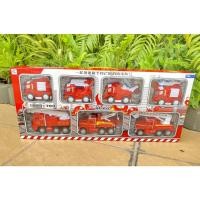 ราคา รถของเล่น พร้อมส่ง โมเดลรถดับเพลิง รถดับเพลิงของเล่นเด็ก รถบรรทุก 705-8 (14982905611)