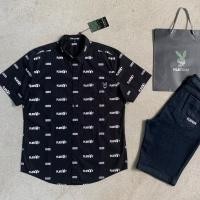 ราคา Playboy ของแท้ 100% เสื้อเชิ้ตแขนสั้นเพลย์บอย (3915988533)