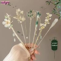 ราคา candypop พู่ Hairpin ผู้หญิง High-end Coiled ผม Hairpin สไตล์จีนอารมณ์ Headdress (26580998727)