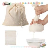 ราคา ผ้าชีส เบลล์ซ์, ถุงกรองกรองแบบพกพาแบบใช้ซ้ําได้, ถุงผ้าขาวม้าสายพันธุ์, ถุงชงเย็น ถุงนมถั่ว (42157116397)