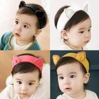 ราคา ผ้าโพกหัวเด็กนําเข้าธรรมดาพร้อมที่คาดผมหูแมวลายนูน / ที่คาดผมเด็กผ้าธรรมดา 3 มิติ (9027075876)