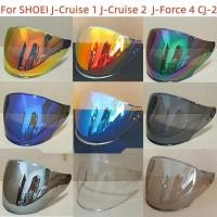 ราคา [2025NEW] หมวกกันน็อค Visor สำหรับ SHOEI J-Cruise 1 J-Cruise 2 J-Force 4 CJ-2หมวกกันน็อครถจักรยานยนต์เลนส์เปิดใบหน้าโล่ viseria capacete Moto glasse (29433123464)