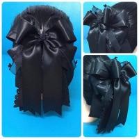 ราคา #เน็ตติดผมราคาถูก #เน็ตคลุมผม #เน็ตติดผม #โบว์ #โบว์ใหญ่ #bow #กิ๊บโบว์ (1736452551)