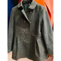ราคา THICK HEAVY WOOL GREY COAT พร้อมปุ่ม VERSACE LUXURY FULL LUXURY LD 104 ความยาว 72 (21588841691)