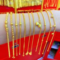 ราคา สร้อยข้อมือทองครึ่งสลึง Yonghenggold ทอง96.5% มีใบรับประกันขายได้จำนำได้ค่ะ (6835036011)