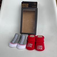 ราคา Converse baby booties sock ถุงเท้าทารกแรกเกิด Converse ดั้งเดิม (26354656549)