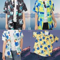 ราคา เสื้อลายดอกผู้หญิง สีสดใส เสื้อฮาวาย ราคาถูก พร้อมส่ง เสื้อ สงกรานต์ (24931405415)