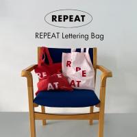 ราคา [REPEAT Korea] REPEAT Lettering Bag Eco Bag กระเป๋าสะพายไหล่ แบรนด์ Koera (9COLOR) (28806588332)