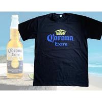 ราคา เสื้อยืดสีดำ ลาย Corona Beer T-shirt เสื้อยืดคอกลมพิมพ์ลายผ้าฝ้าย (29889695069)