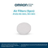 ราคา OMRON แผ่นกรองอากาศ Air Filter 5 แผ่น สำหรับเครื่องพ่นละอองยา รุ่น NE-C801 และ NE-C803 (28204876181)