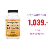 ราคา ของแท้ พร้อมส่ง!!!Healthy Origins, Astaxanthin ขนาด 4 mg, 150 Softgels (1653148077)