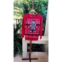 ราคา เสื้อไหมพรมคริสต์มาสเด็กโต มือ2 สภาพใหม่กริบสวยมาก (27418364189)