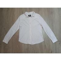 ราคา เสื้อเชิ๊ต CC-OO สีขาว ปักนกสีขาว ไซส์ M (23818939348)